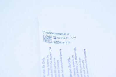 BD 303401 3ml Syringe Luer-Lock Tip with Vial Access Cannula